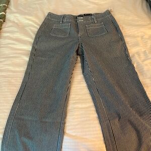 Relaxed Jean trouser — striped